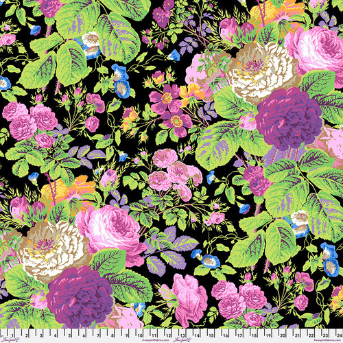 Kaffe Fassett Collective February 2025 Gradi Floral Contrast - Free Spirit Fabrics pwpj053-contrast