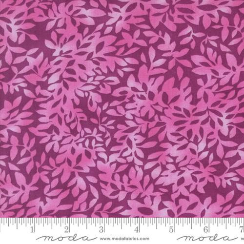 Superbloom Leafy Blender Dahlia - Moda Fabric 48787-12