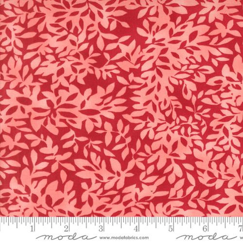 Superbloom Leafy Blender Geranium - Moda Fabric 48787-23