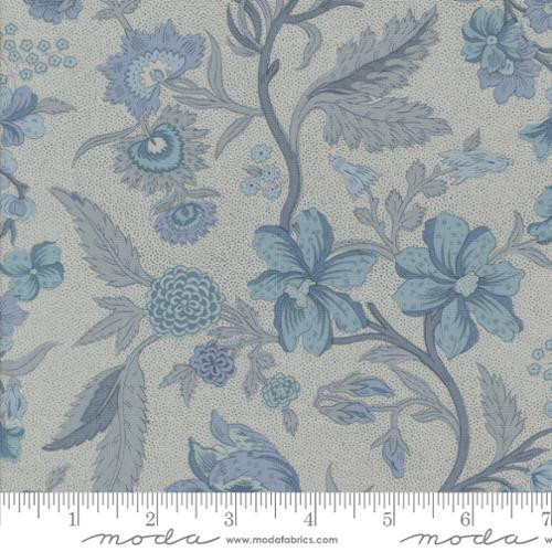 Sacre Bleu Large Floral Blue - Moda Fabric 13970-15