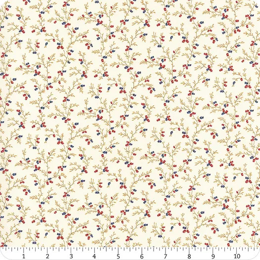 Sandalwood Blenders Vine Berry Opal - 3 Sisters Fabric 44386-11
