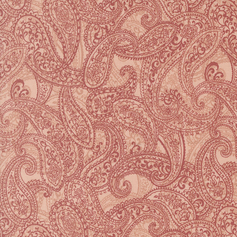 Sandalwood Paisley Blender Rose Quartz - 3 Sisters Fabric 44383-15