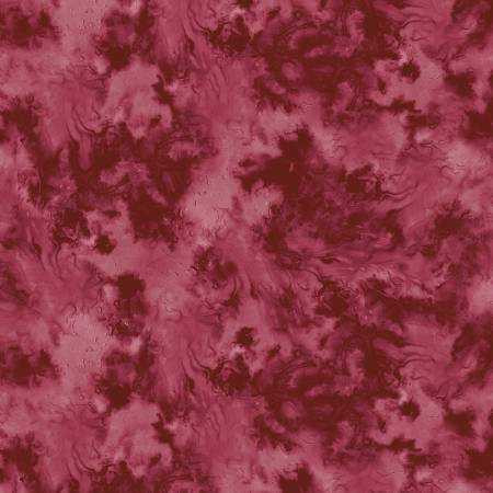 Moon Flower Flowing Tonal Dark Red - P&B Fabric MFLO05719-D Premier Stitching