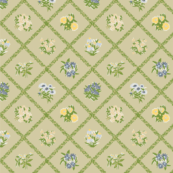 Potager Cottage Garden Abloom - Art Gallery Fabric PTG33401
