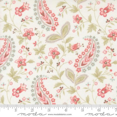 Muse Paisley Vine Porcelain - Moda Fabric 44393-11