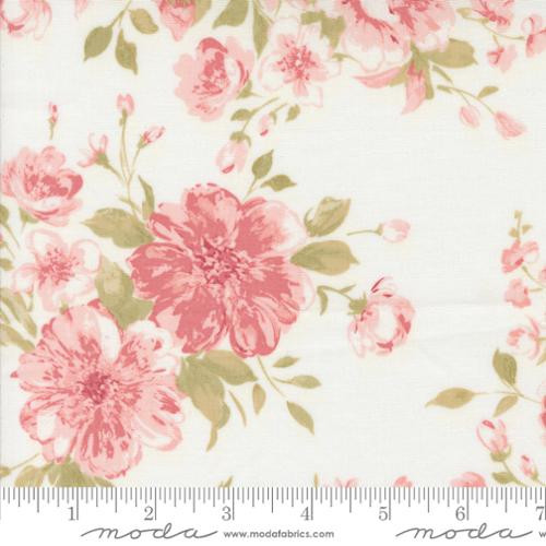 Muse Rose Garden Porcelain - Moda Fabric 44390-11
