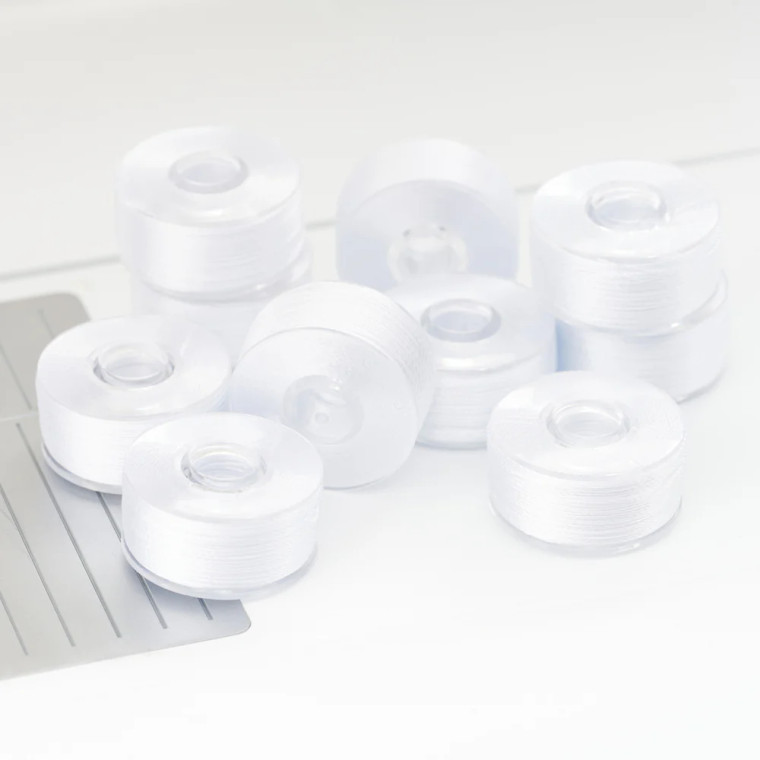 HUSQVARNA® VIKING® PREMIUM PREWOUND BOBBINS WHITE