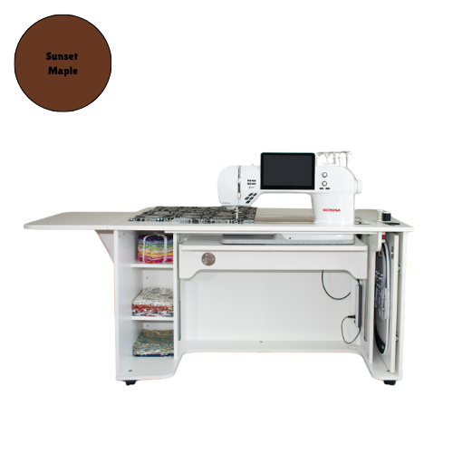 Horn Model 9030 Sewing/Embroidery/Cabinet in Sunset Maple (horn-9030.91)