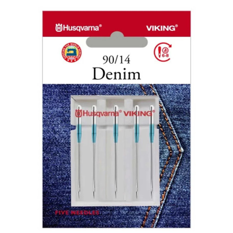 Husqvarna HV DENIM NEEDLE SIZE 90/14, 5-PACK #920660096