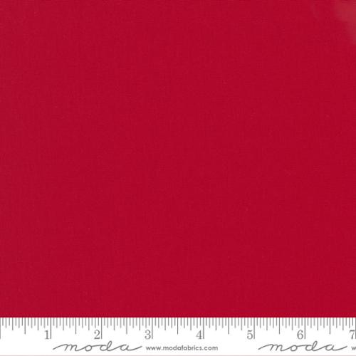 Moda Fabric- Bella Solids Christmas Red #9900-16