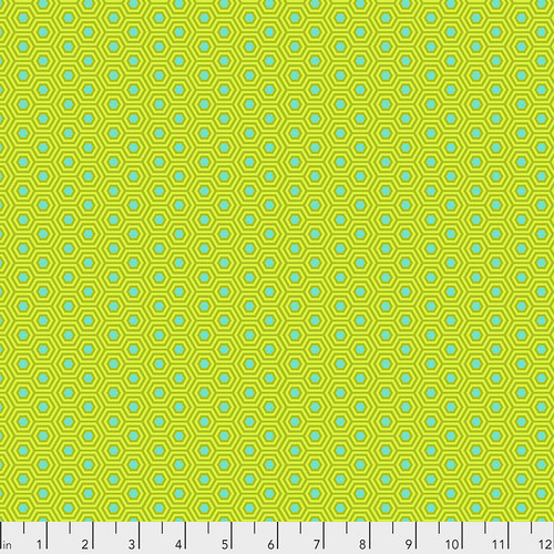 Tula Pink True Colors Hexy - Chameleon #PWTP150.CHAMELEON