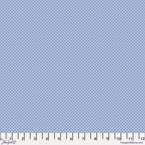Tula Pink True Colors On the Grid - Shoreline #PWTP255.SHORELINE