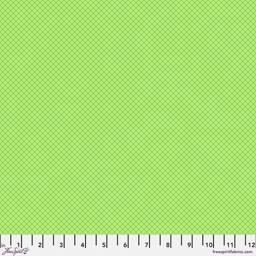 Tula Pink True Colors On the Grid - Apple #PWTP255.APPLE