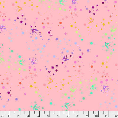 Tula Pink True Colors Fairy Dust - Blush #PWTP133.BLUSH