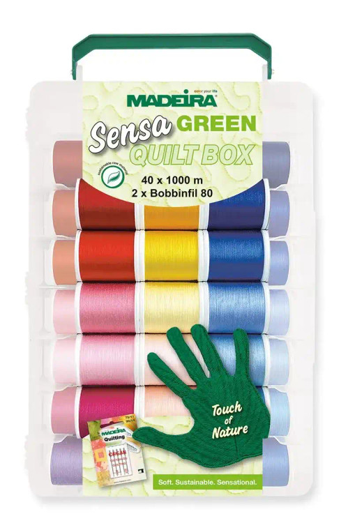 Madeira Sensa Green Quilt Box 8050 Premier Stitching