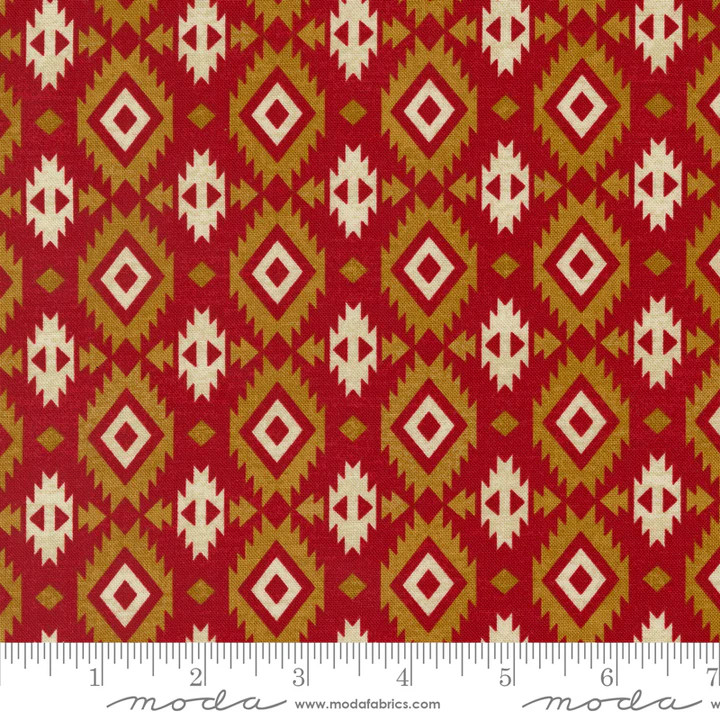 Moda Fabric - Saddle Ranch - Sawtooth Campfire #33793-21