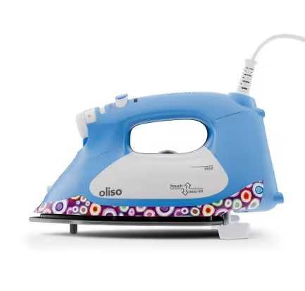 Oliso TG1600 Pro Plus Kaffe Fassett #tg1600-2-KAFFE Premier Stitching