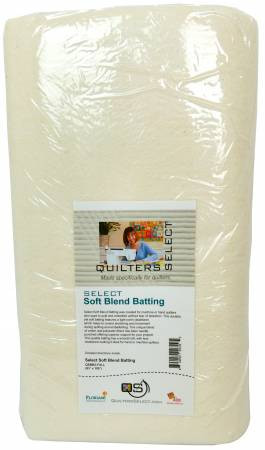 Quilters Select Blend Batting 93"x100" Full Size
