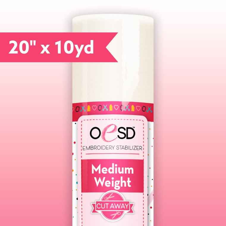 OESD Medium Weight CutAway 20" x 10 yards