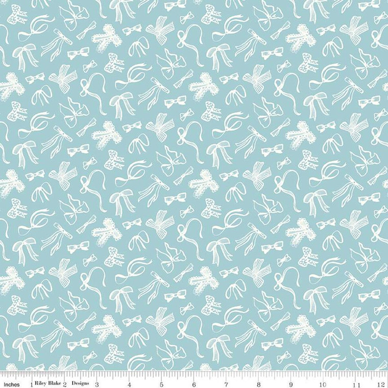 Riley Blake Designs - Mary Catherine - Bows - Songbird #c16702-songbird