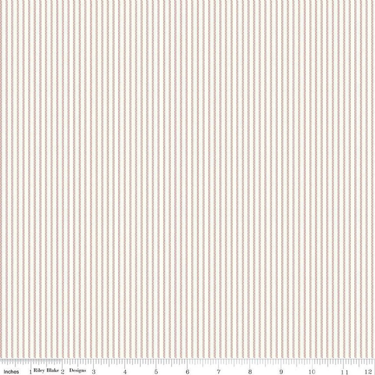Riley Blake Designs - Mary Catherine - Stripe - Cloud #c16708-cloud
