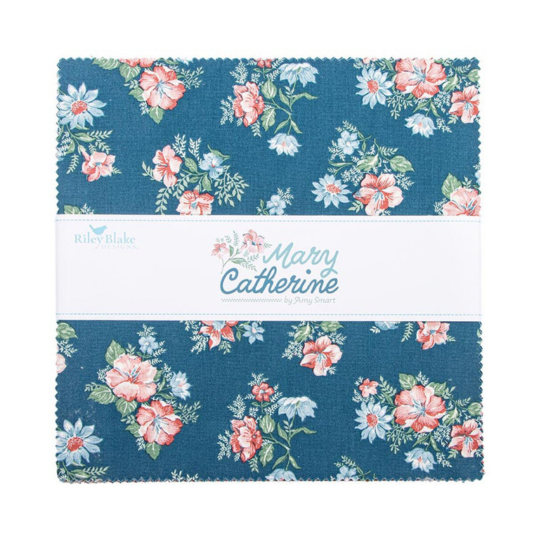 Riley Blake Designs - Mary Catherine - 10in Squares, 42pcs/bundle #10-16700-42