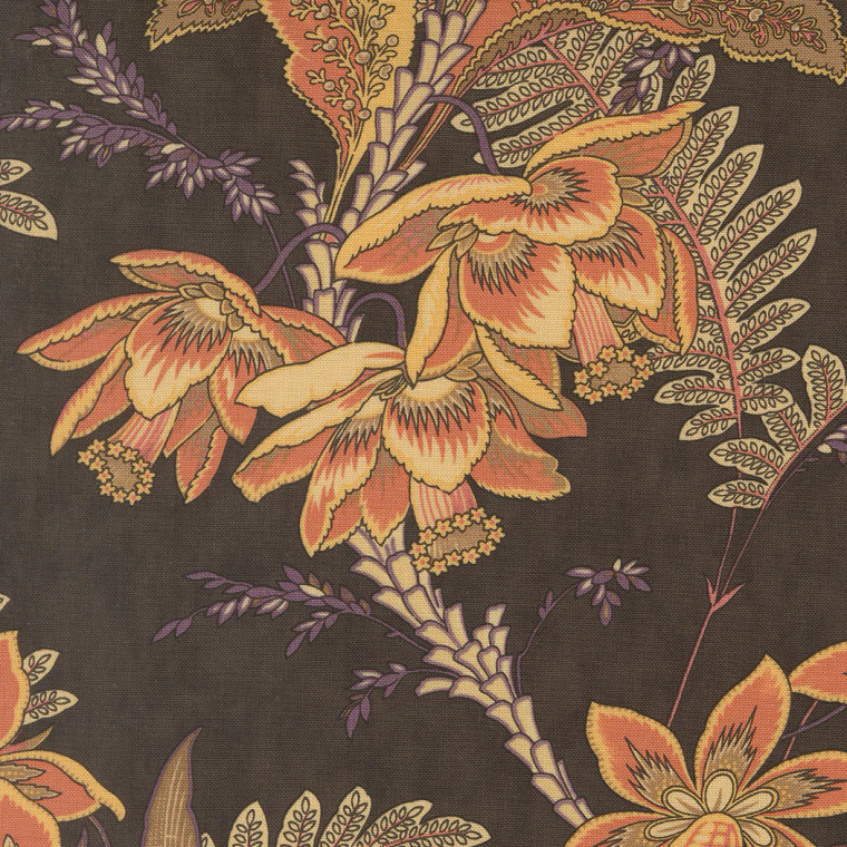 Moda Fabric - Wild Orchid - Floral - Tree Bark #2770-13