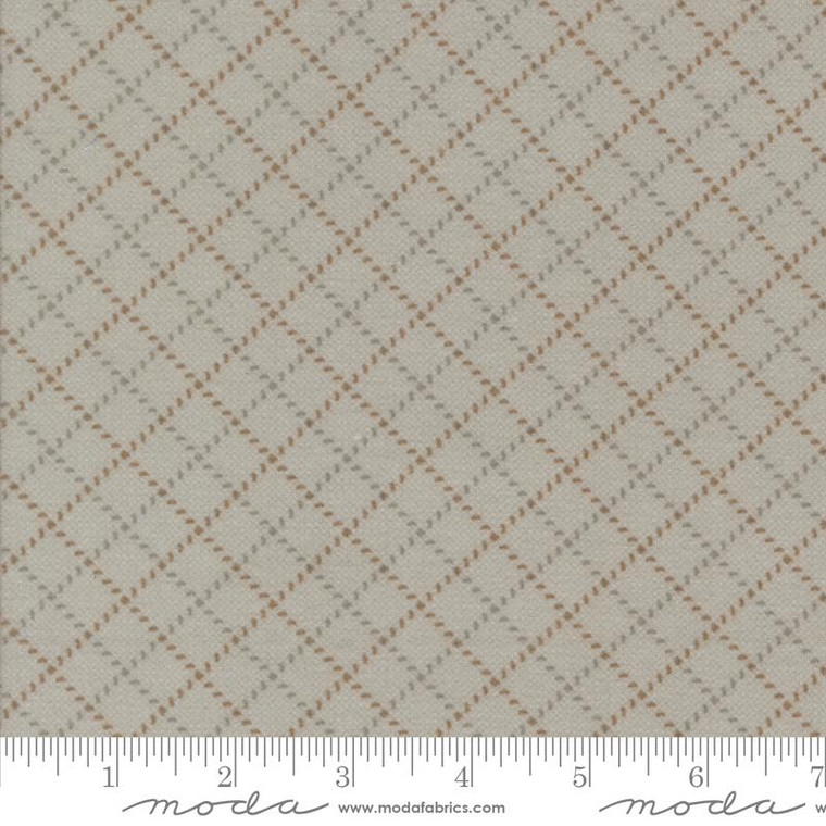Moda Fabric - Prairie Gather Flannel - Feather #49315-12f