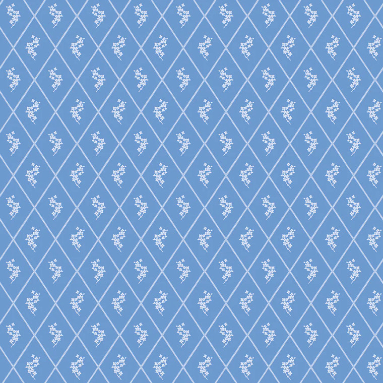 Riley Blake Designs - Penelope - Diamonds - Blue #c16642-blue