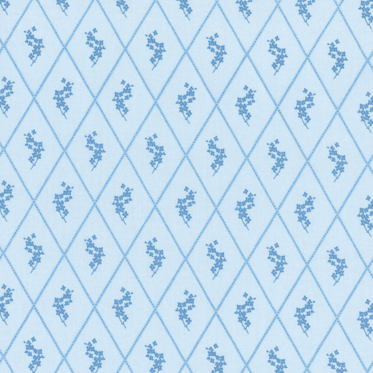 Riley Blake Designs - Penelope - Diamonds - Sky #c16642-sky