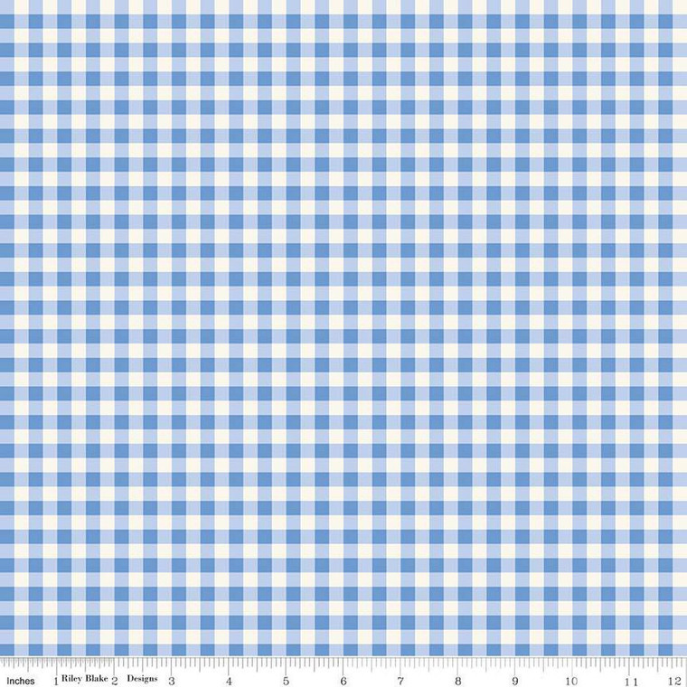 Riley Blake Designs - Penelope - Gingham - Cream #c16644-cream
