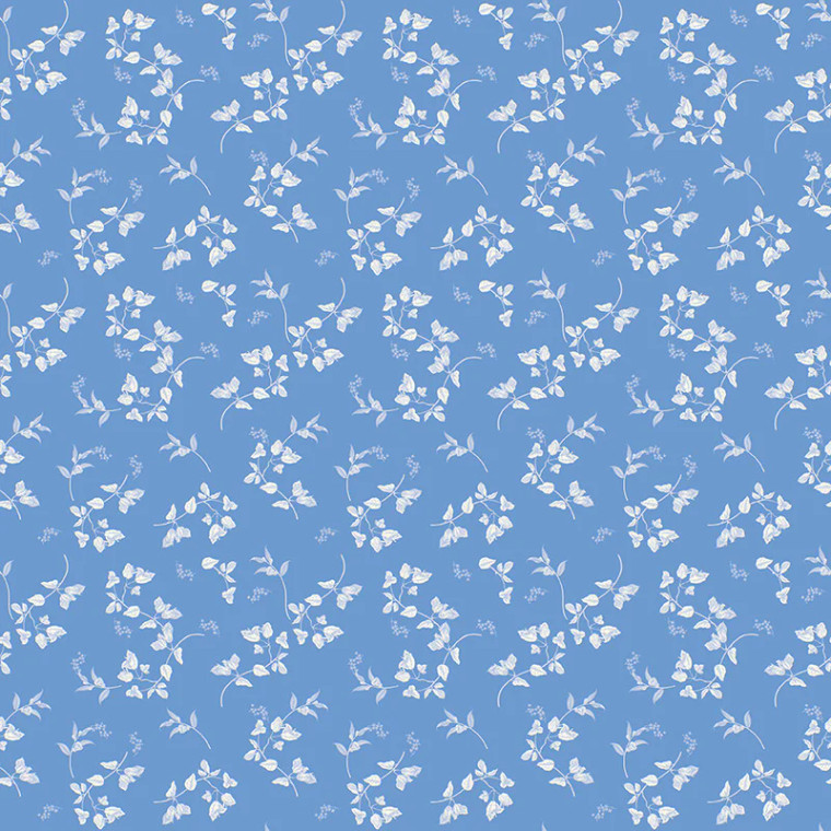 Riley Blake Designs - Penelope - Stems - Blue #c16641-blue