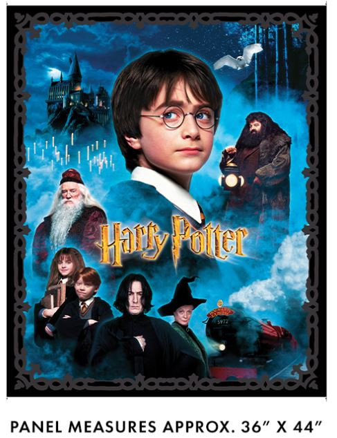 Benartex Fabrics - Harry Potter - Panel - Multi #15212-99