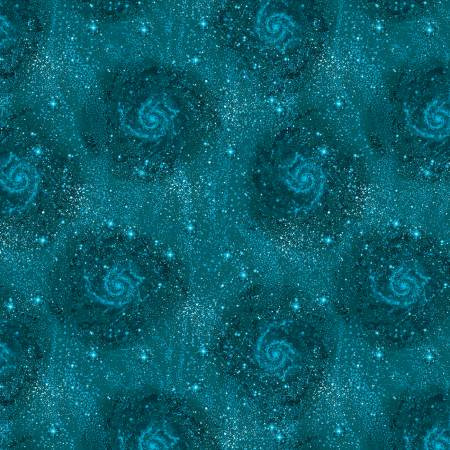 Benartex Fabrics - Magical Basics - Magic - Teal #15280-80