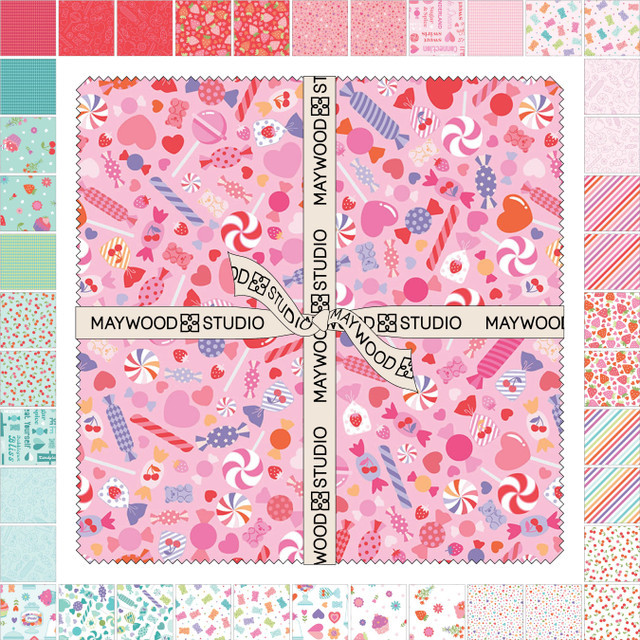 Kimberbell Designs - Sweet Shoppe - 10in Squares 42pcs/bundle #sq-masswsh