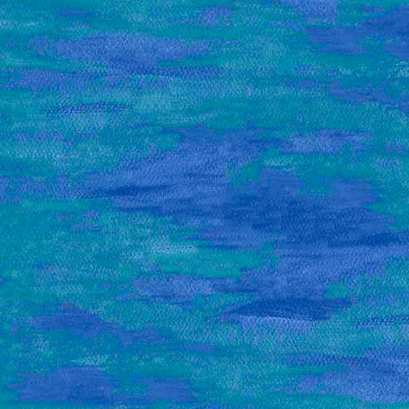 QT Fabrics - Blooming Bouquet - Watercolor Texture - Blender Blue #31244-B