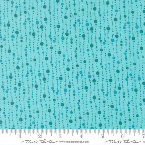 Moda Fabrics - Reef - Dots and Stripes - Bubbles - Surf #27347-24