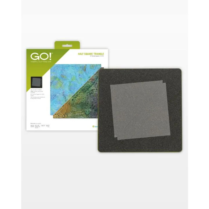 GO! Half Square Triangle- 6" Finished Square