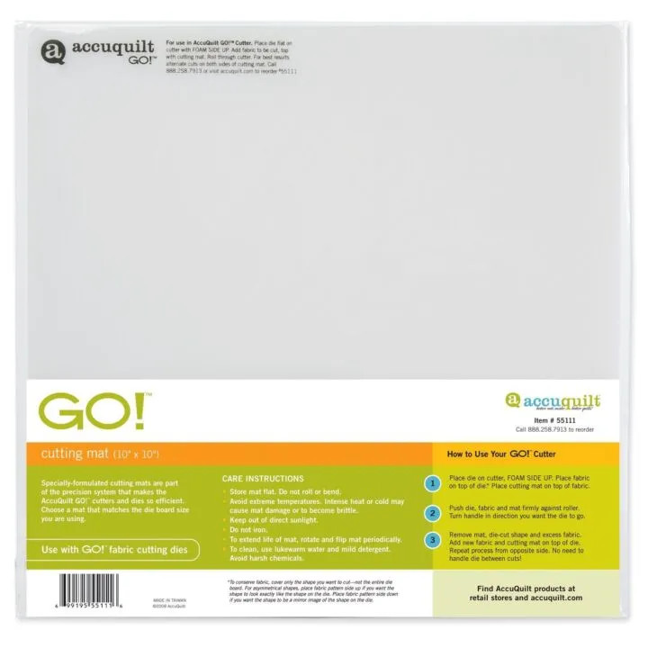GO! Cutting Mat-10" x 10"