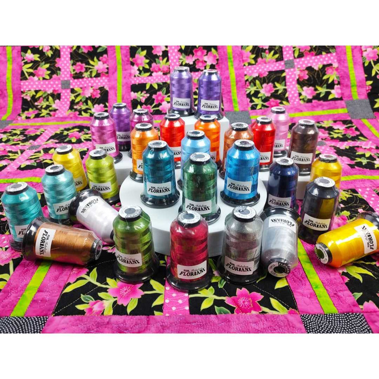 Floriani Designer Thread Series - Bold (30ct) Premier Stitching