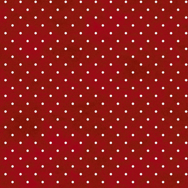Maywood Studio Fabric - Beautiful Basics - Classic Dot - Red #mas609-r2