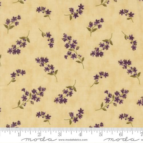 Moda Fabric - Collections Essence - Blossoms Florals - Parchment #46274-11