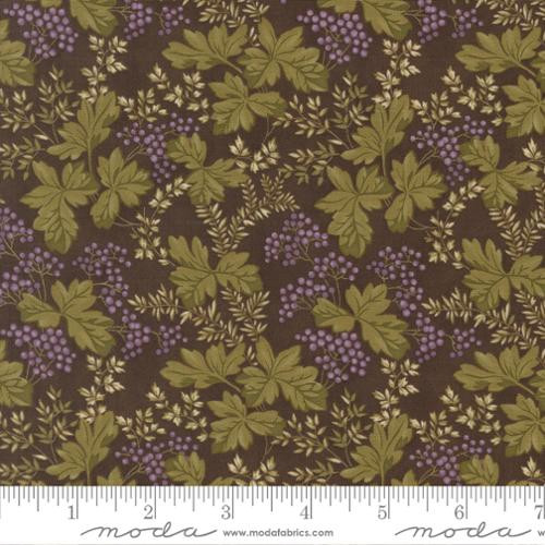 Moda Fabric - Collections Essence - English Ivy Florals - Soil #46273-15