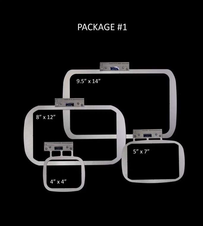 Baby Lock/Brother EZ Frame Single Needle Package By Durkee 9.5" x 14" Set Premier Stitching