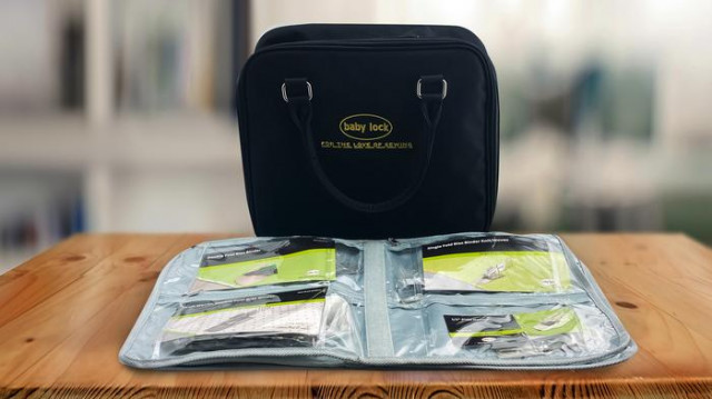 Baby Lock Triumph and Ovation 22 Piece Presser Foot Set With Bag Premier Stitching