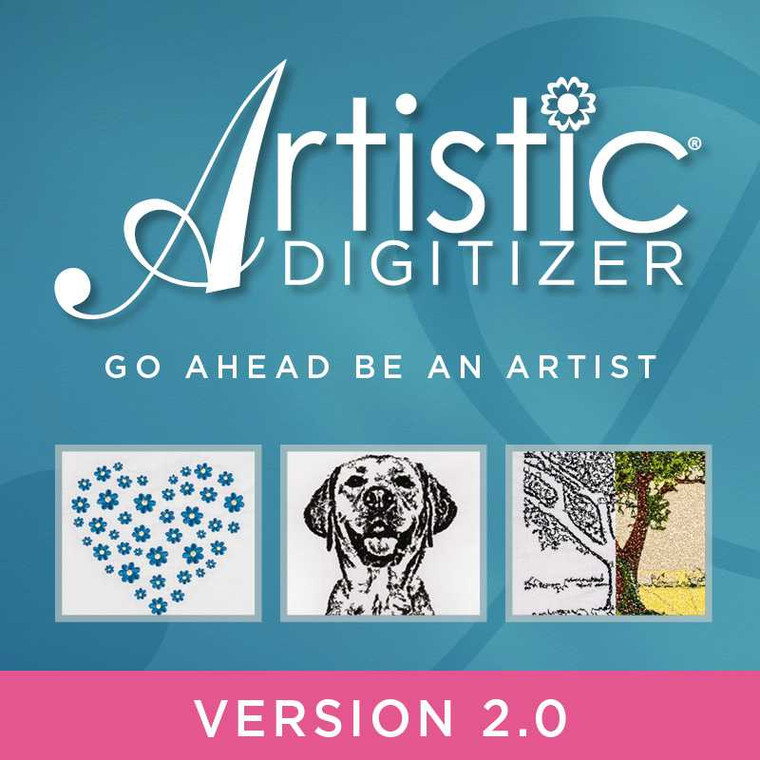 Janome Artistic Digitizer - V1.7 Full to 2.0 Upgrade Only Premier Stitching