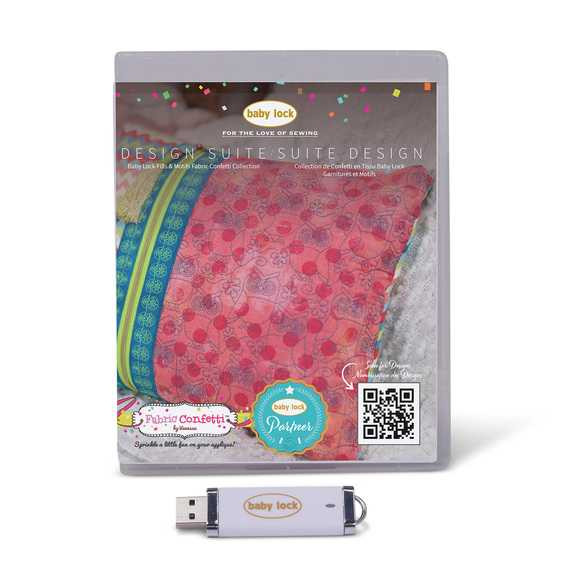 Baby Lock Fills & Motifs Fabric Confetti Collection Premier Stitching