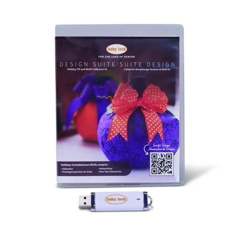 Baby Lock Fills & Motifs Holiday Collection #1 Premier Stitching