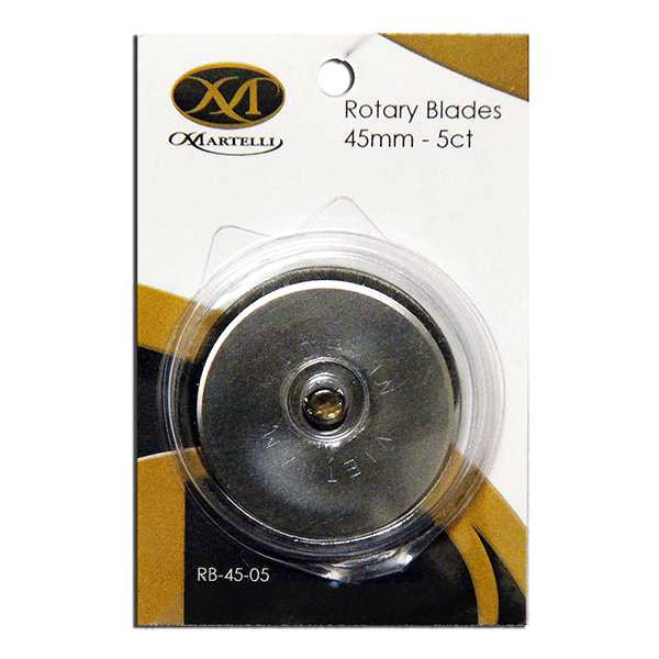Martelli 45mm Replacement Blades 5 Pack Premier Stitching