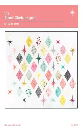Atomic Starburst Quilt Pattern (PATTERN-VC020)